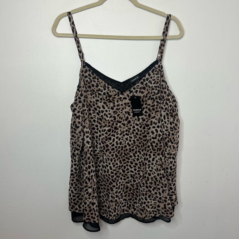 Torrid Leopard Print Camisole Top